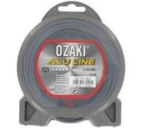 Greenstar 3859 Coque fil nylon Aluline Ozaki 15 m x ø 2,50 mm, Noir