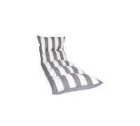 JARDIN PRIVE Bain de soleil CANCALE flocons 188x56x12 cm gris