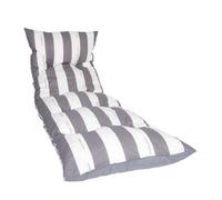 Jardin Prive Bain De Soleil Flocons Cancale - 188x56x12 Cm - Gris