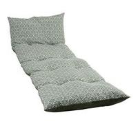 JARDIN PRIVE - Coussin Bain de Soleil - Flocons Norvege Avocat - Tissu traité déperlant