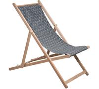 JARDIN PRIVE - Chilienne jacquard losange - toile amovible.