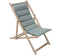 JARDIN PRIVE - Chilienne matelassée Norvege avocat - tissu traité déperlant.