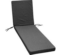 JARDIN PRIVE Coussin bain de soleil MONTE CARLO - 185 x 55 x 6 cm - Gris ardoise