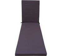 Jardin Prive Coussin Bain De Soleil Monte Carlo - 185 X 55 X 6 Cm - Gris Ardoise Gris