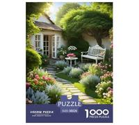 Jardin Puzzle 1000 Pièces Educa Jouet Divertissement Créatif De l'art De La Décoration intéressant Jeu Éduchatif Challenge Toy Adultes Et Enfants À Partir De 14 Ans 38x26cm/1000pcs
