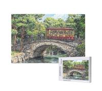 Jardin Puzzle 5000 Pièces Adultes Puzzle Paysage Classique, Activite Manuelle Adulte, Puzzles de Jeu Stimulants, Puzzles Impossible, Enjoy Activités de défi Familial pour Ies Soirées de Jeu,p49t