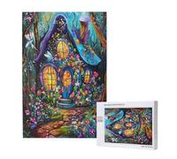 Jardin Puzzle Rêve 5000 Pièces Adultes, DIY Puzzles Classiques Art avec Boîte d'emballage et Photos de Référence, Relaxation/Soulagement du Stress/Jeux Amusants, Creatif Cadeau pour Femme M-1497