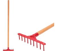 Jardin Râteau Strend Pro Herrison 9357, 9 dents, râteau Mini, avec manche