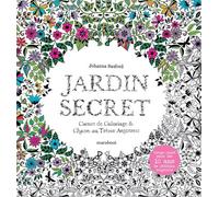 Johanna Basford – Jardin Secret – Livre-jeu – Édition Collector 10 ans – Broché