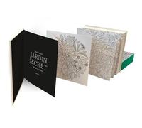 Jardin Secret - Fresque à colorier