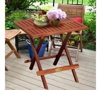 Table de jardin Table pliante Side LOS ANGELES, pliable, huilé