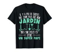 Jardin Un Super Papi Jardinier Jardine Cadeau Jardinage T-Shirt Graphique avec Valeur