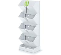 Jardin vertical Mini Cascade blanc avec Ciseaux pour herbes Prosperplast