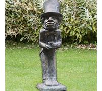 jardin vintage Alice au pays des merveilles - En résine - Décoration d'extérieur - Cadeau pour l'intérieur et l'extérieur