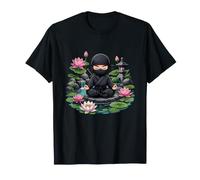 Jardin Zen de méditation Mindful Ninja Lotus T-Shirt