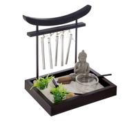Atmosphera Jardin Zen « Grelots » 16 cm Noir