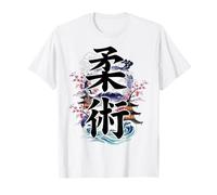 Jardin Zen Japonais Sakura Blossom Montagne Fuji Jiu Jitsu T-Shirt