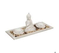 Créateur d'intérieur - Jardin Zen Déco "Padmavati" 34cm Gris