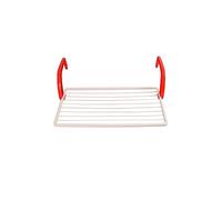 Jardin202 - Ã‰tendoir Pliant en résine - Tendal Abattant Balcon pour intérieur et extérieur | Grand Balcon (Blanc)