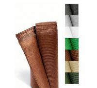 Jardin202 - Brise-vue 110 g/m² Premium | ombrage et confidentialité pour jardin, clôture, patio et terrasse | Protection UV | 1,50 x 100 m (marron)