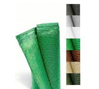 Jardin202 - Brise-vue 110 g/m² Premium | ombrage et confidentialité pour jardin, clôture, patio et terrasse | Protection UV | 1 x 10 m (vert)