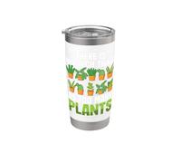 Jardinage amusant : il n'y a rien de tel que trop de plantes Gobelet isotherme en acier inoxydable double paroi