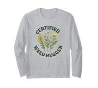 Jardinage de plantes indigènes drôle certifié Weed Hugger Manche Longue