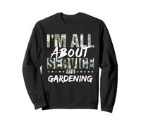 Jardinage et Service Spirituel - Donner Une Vie basée sur la Foi Sweatshirt