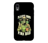 Jardinage Frankenstein Plantes Bon Feu Mauvais Jardinier Coque pour iPhone XR