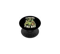 Jardinage Frankenstein Plantes Bon Feu Mauvais Jardinier PopSockets PopGrip Adhésif