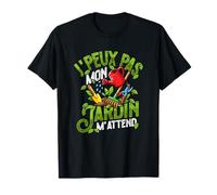 Jardinage Humour J'peux Pas Mon Jardin M'attend Jardinier T-Shirt