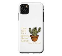 Jardinage Sarcastique. Ces Pointes sont Un Avertissement Coque pour iPhone 11 Pro Max