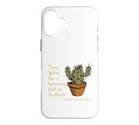 Jardinage Sarcastique. Ces Pointes sont Un Avertissement Coque pour iPhone 16 Plus