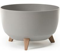 Jardine ROMA ECO WOOD plastic 4in1 sur 3 pieds Ø 29 cm gris
