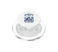 Jardiner Parce Que Le Meurtre est Une Erreur Funny Vintage Plant Lady PopSockets PopGrip pour MagSafe