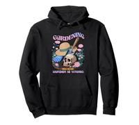 Jardiner parce que le meurtre n'est pas une bonne chose, Skull Cottagecore Sweat à Capuche