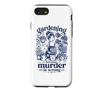 Jardiner Parce Que Le Meurtre n'est Pas Une Erreur, Une Fille bohème Amusante Coque pour iPhone SE (2020) / 7/8