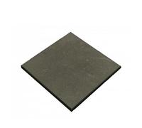 Jardinex Dalle terrasse béton Composite recyclé 50x50x3 cm - 7 kg : Facile à Poser - Gris Anthracite