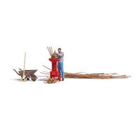 Jardinier avec broyeur et accessoires - BUSCH 7970 - HO 1/87
