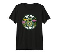 Jardinier de Plantes indigènes Zone 6 T-Shirt Haut de Gamme