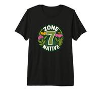 Jardinier de Plantes indigènes Zone 7 T-Shirt Haut de Gamme
