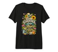Jardinier élevant des Fleurs et des Abeilles - Amusant Jardinage T-Shirt Haut de Gamme