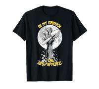Jardinier Halloween Repose en Paix dans Mon Jardin Zombie Hand T-Shirt