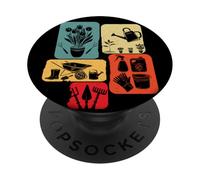 Jardinier Jardin Jardinage jardiner jardineur Permaculture PopSockets PopGrip Adhésif