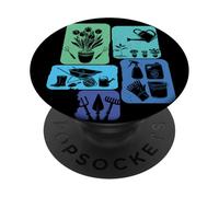 Jardinier Jardin Jardinage jardiner jardineur Permaculture PopSockets PopGrip Adhésif