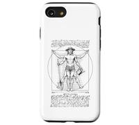 Jardinier Jardinage Homme de Vitruve Leonardo Da Vinci Garden Coque pour iPhone SE (2020) / 7/8