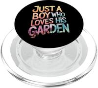 Jardinier : Juste Un garçon Qui Aime Ses Plantes de Jardin PopSockets PopGrip pour MagSafe