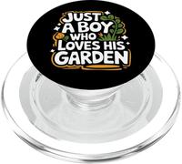 Jardinier, Juste Un garçon Qui Aime Son Jardin PopSockets PopGrip pour MagSafe