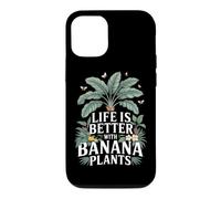 Jardinier Life is Better with Banana Plants Plantes Coque pour iPhone 12/12 Pro