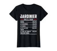 Jardinier Métier Idée Cadeau Humour pour Jardinier T-Shirt Graphique avec Valeur